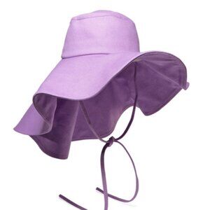 REJINA PYO DENIM SUMMER HAT W /TIE - SMALL